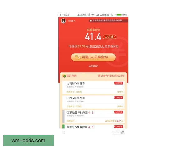 燃爆世界杯竞猜红包活动，与球迷一起赢大奖赢惊喜